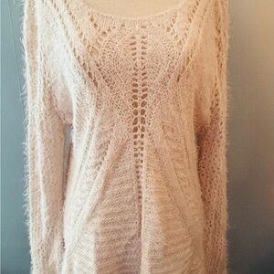 Vanity Soft Cream Knit Sweater